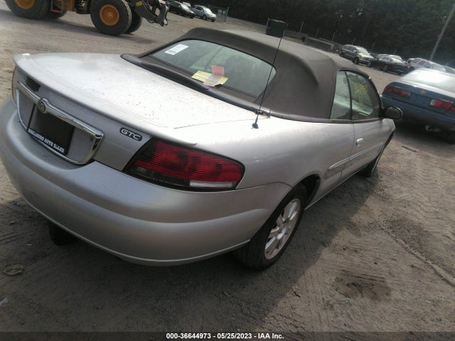 2004 CHRYSLER SEBRING GTC VIN: 1C3EL75R74N244769