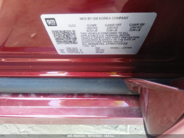 Buick Encore Gx Select Fwd 2023 KL4MMDSL1PB078672 Image 9