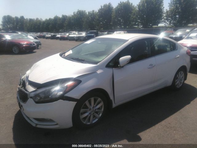 KNAFX4A81E5105607 KIA FORTE EX