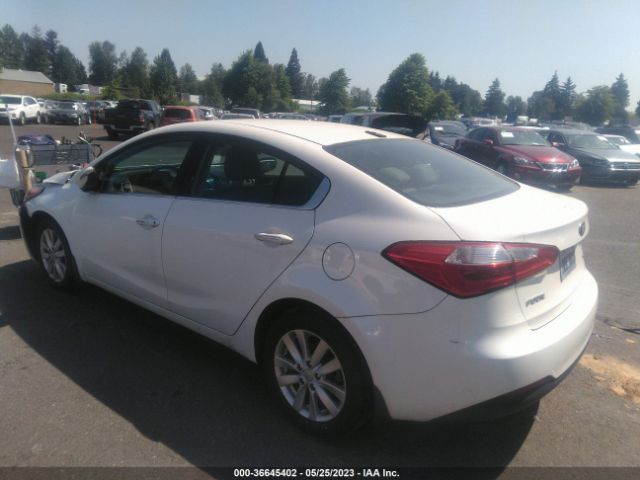 KNAFX4A81E5105607 KIA FORTE EX