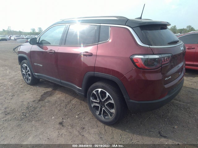 2022 JEEP COMPASS LIMITED VIN: 3C4NJDCB2NT141847