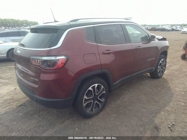 2022 JEEP COMPASS LIMITED VIN: 3C4NJDCB2NT141847