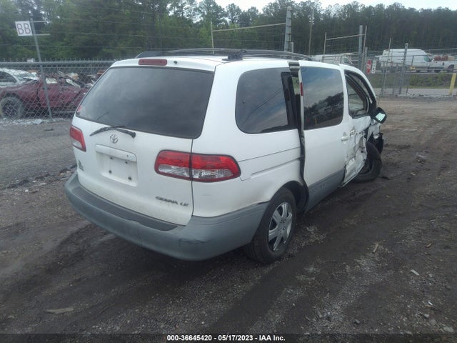 2001 TOYOTA SIENNA LE/XLE VIN: 4T3ZF13C11U376950