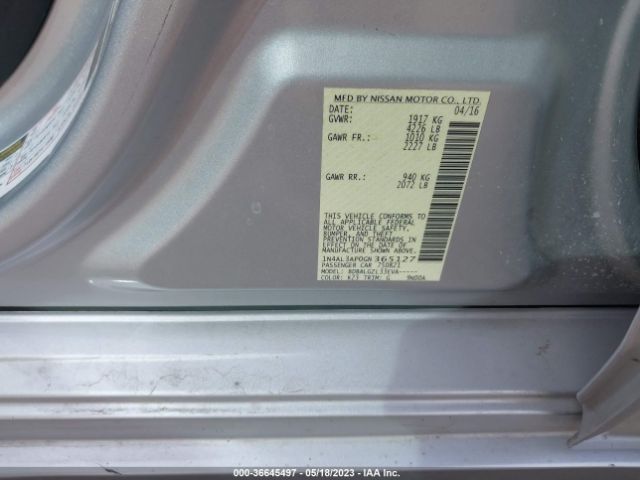 1N4AL3AP0GN365127 Nissan ALTIMA 2.5
