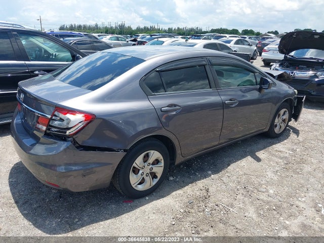 Honda Civic Sedan Lx 2015 19XFB2F56FE114958 Image 4