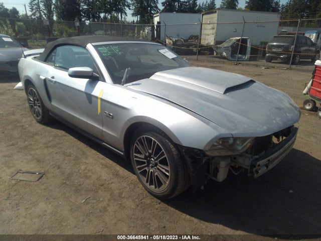 2011 FORD MUSTANG GT VIN: 1ZVBP8FF2B5143887