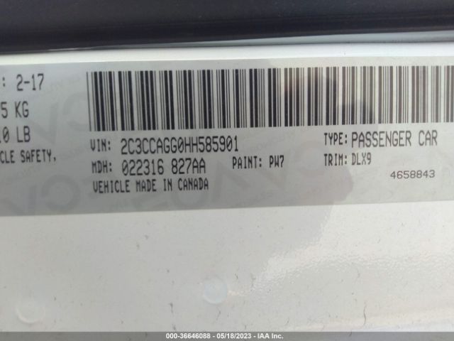 2C3CCAGG0HH585901 Chrysler 300 300s