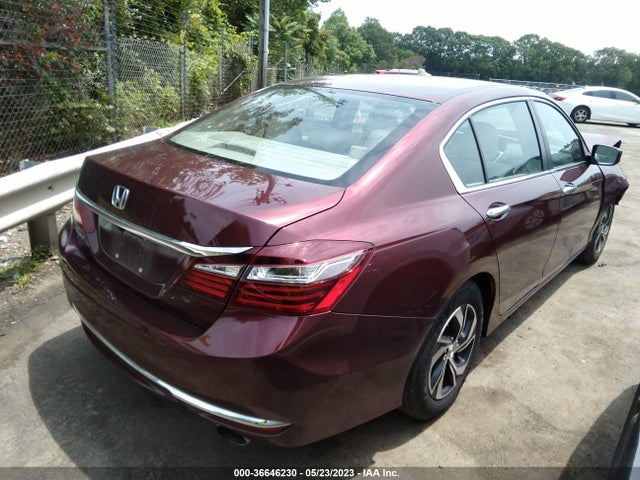 Honda Accord Sedan Lx 2016 1HGCR2F36GA197357 Image 4