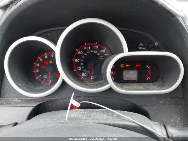 2009 TOYOTA MATRIX XRS VIN: 2T1GE40E29C005660