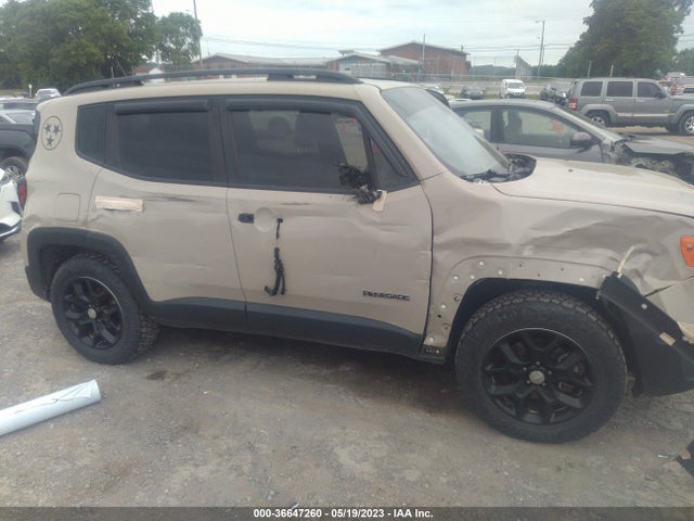 2016 JEEP RENEGADE LATITUDE VIN: ZACCJBBTXGPD47482
