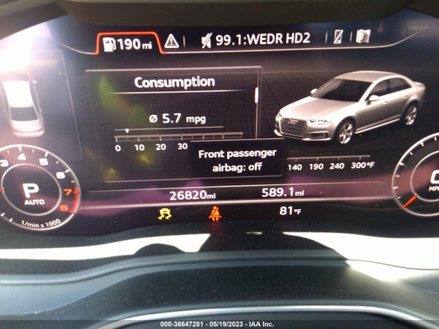 WAUENAF45KA035697 Audi A4 Premium Plus