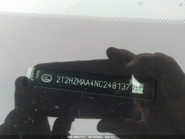 2T2HZMAA4NC248137 Lexus Rx Rx 350
