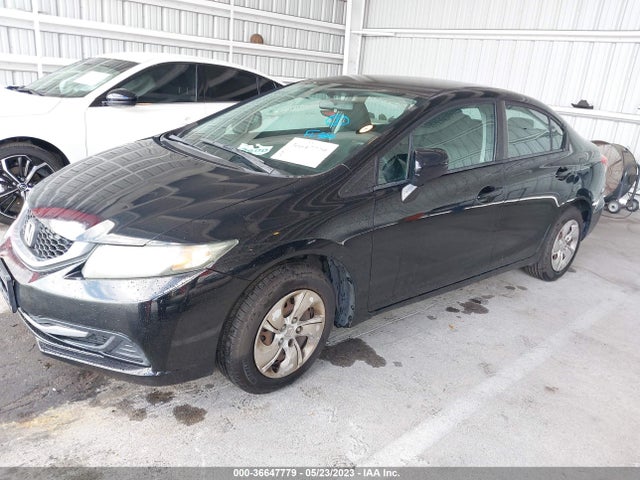 Honda Civic Sedan Lx 2014 2HGFB2F50EH522540 Image 2