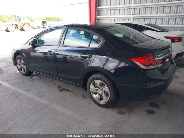 Honda Civic Sedan Lx 2014 2HGFB2F50EH522540 Image 3
