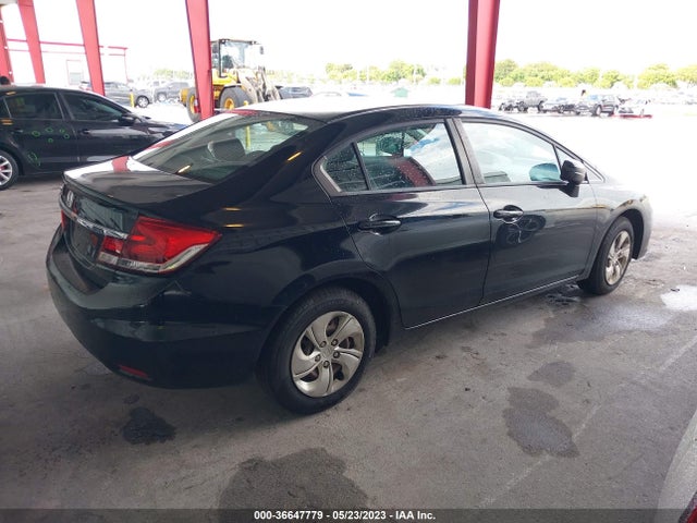 Honda Civic Sedan Lx 2014 2HGFB2F50EH522540 Image 4