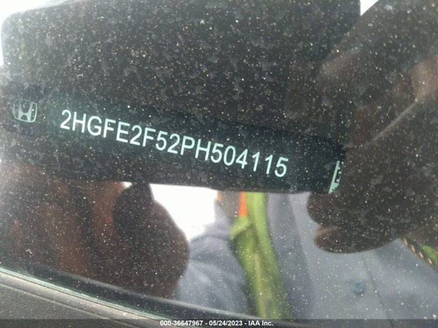 Honda Civic Sport 2023 2HGFE2F52PH504115 Image 9