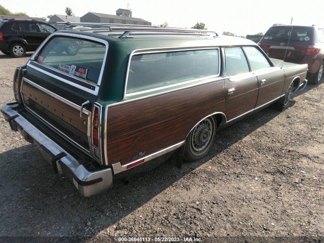 1979 MERCURY COLONY PARK WAGON VIN: F8Z74S633916F
