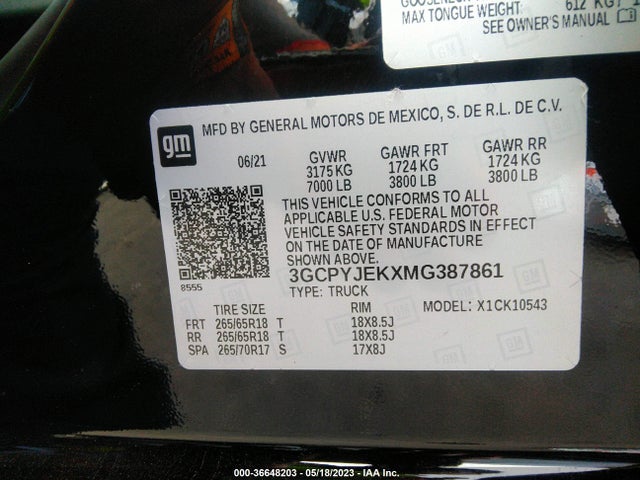 Chevrolet Silverado 1500 Lt 2021 3GCPYJEKXMG387861 Image 10