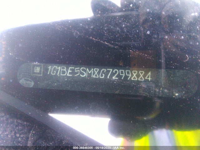 Chevrolet CRUZE LT 2016 1G1BE5SM8G7299884 Image 9