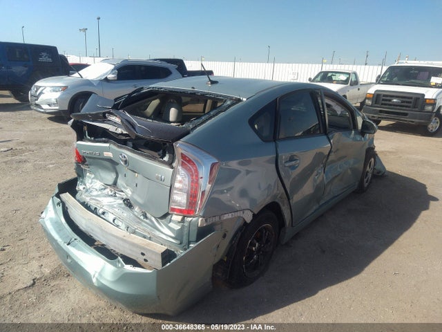 2012 TOYOTA PRIUS ONE/TWO/THREE/FOUR/FIVE VIN: JTDKN3DU5C5496168