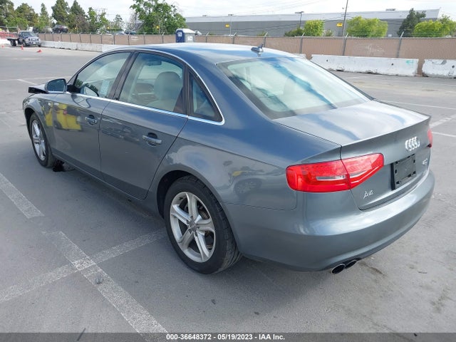 2013 AUDI A4 PREMIUM VIN: WAUBFAFL7DN024039