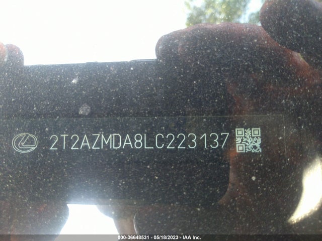 2020 Lexus RX, VIN: 2T2AZMDA8LC223137