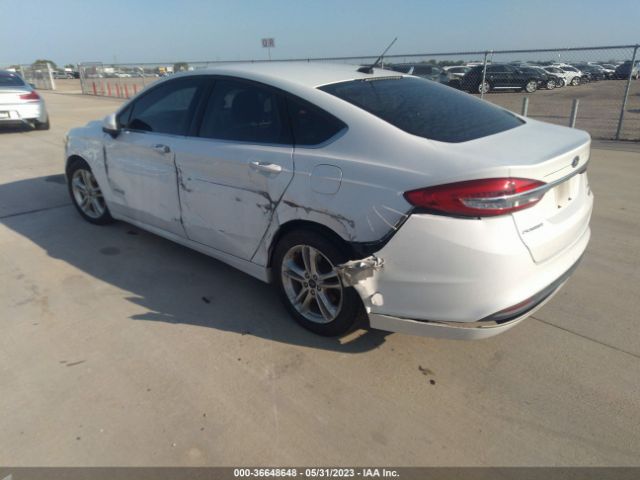 3FA6P0LU4JR124977 Ford Fusion Hybrid Se