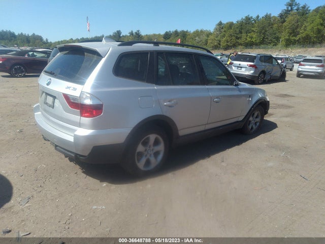 2007 BMW X3 3.0SI VIN: WBXPC93417WF01954