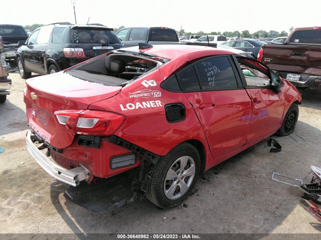 Chevrolet CRUZE LS 2017 1G1BC5SM7H7129846 Image 4