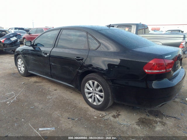 2013 VOLKSWAGEN PASSAT S W/APPEARANCE VIN: 1VWAP7A39DC034862