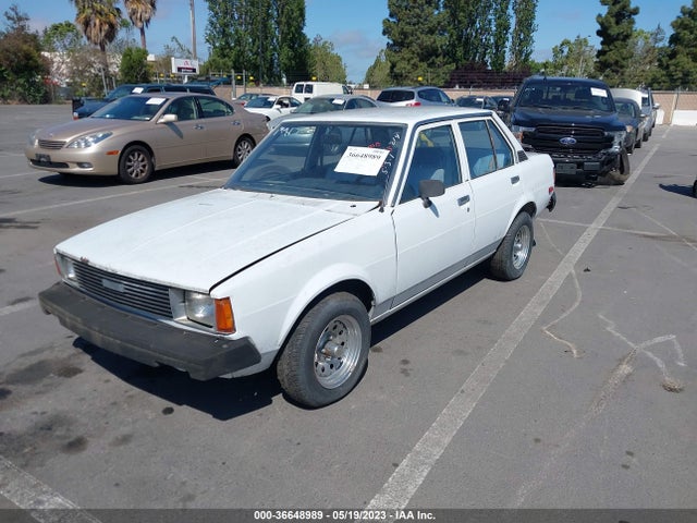 1981 TOYOTA COROLLA DELUXE VIN: JT2TE72E0B0668604