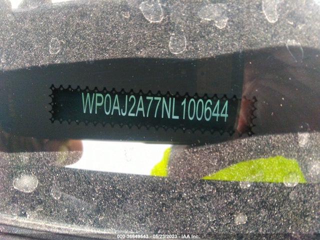 2022 Porsche Panamera, VIN: WP0AJ2A77NL100644