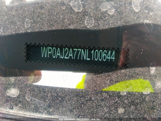 WP0AJ2A77NL100644 Porsche Panamera