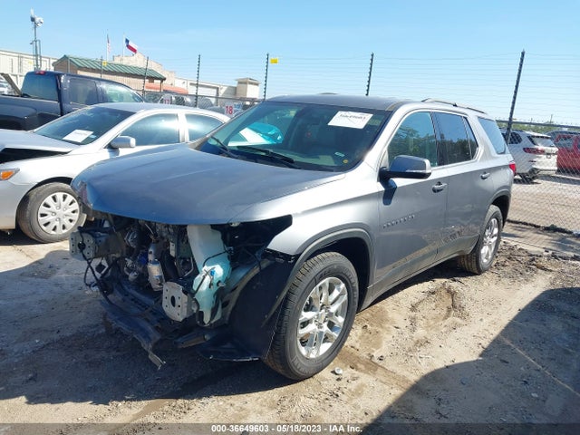 Chevrolet Traverse Lt Leather 2021 1GNEVHKW3MJ215452 Image 2
