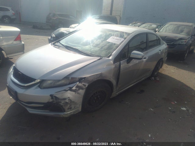 Honda Civic Sedan Lx 2014 19XFB2F55EE047137 Image 2