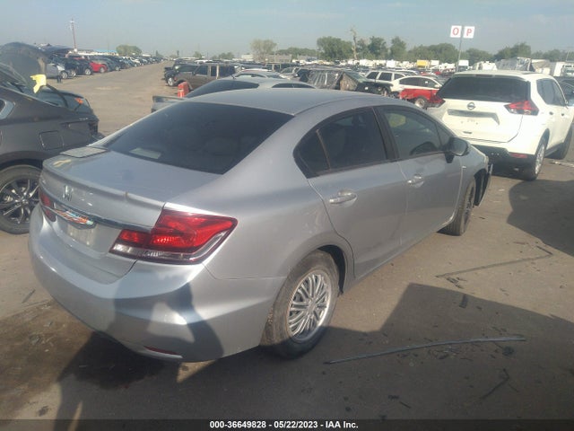 Honda Civic Sedan Lx 2014 19XFB2F55EE047137 Image 4