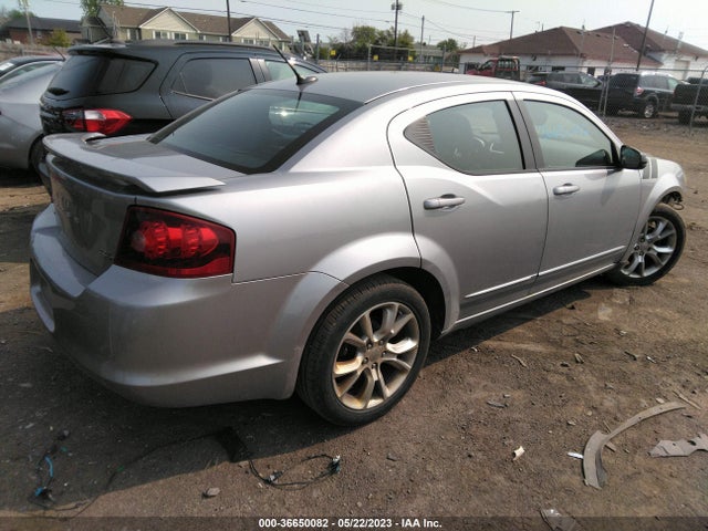 2013 DODGE AVENGER R/T VIN: 1C3CDZBGXDN636972