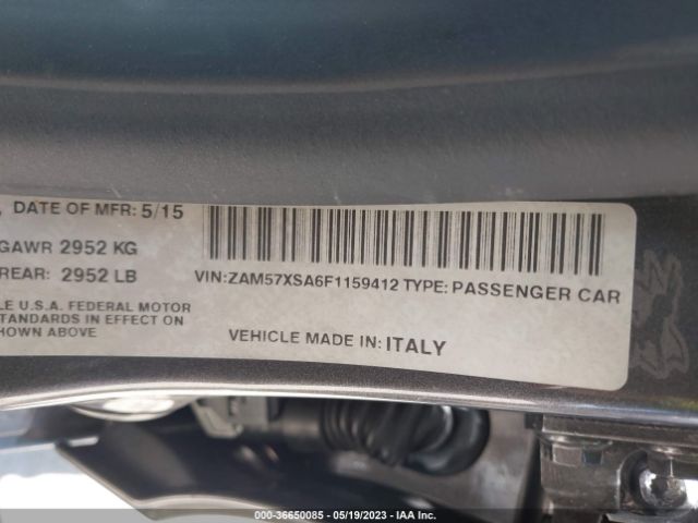 ZAM57XSA6F1159412 Maserati Ghibli