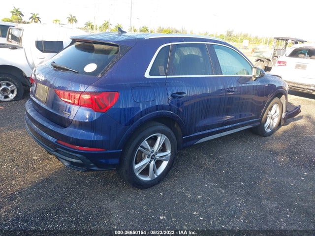 2021 AUDI Q3 S LINE PREMIUM VIN: WA1DECF39M1023650