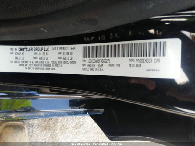 1C3CCCAB1FN566271 Chrysler 200 Limited