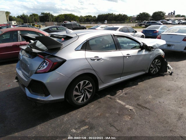 Honda Civic Hatchback Lx 2018 SHHFK7H27JU239601 Image 4