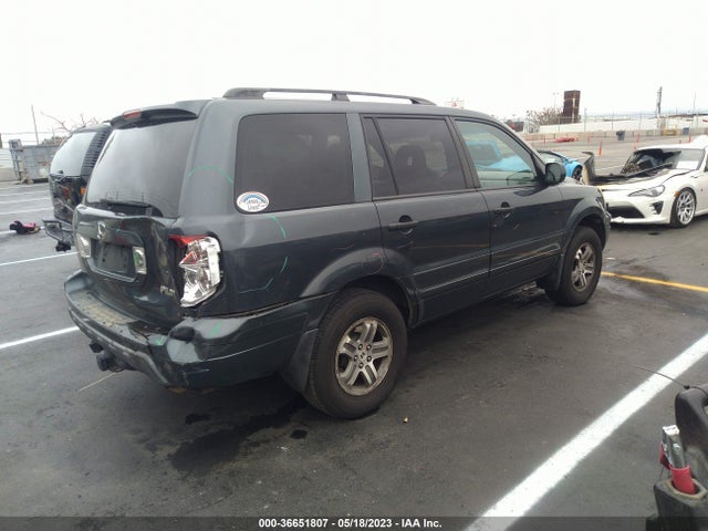 2004 HONDA PILOT EX VIN: 2HKYF18504H612358