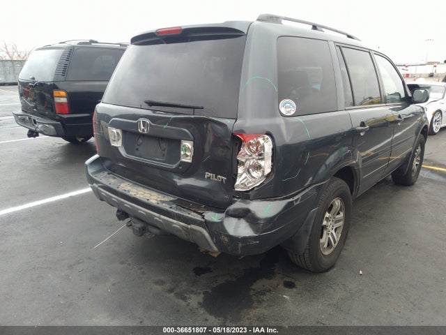 2004 HONDA PILOT EX VIN: 2HKYF18504H612358