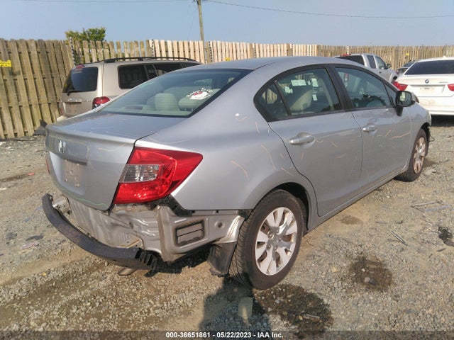 2012 HONDA CIVIC SDN LX VIN: 19XFB2F5XCE095553