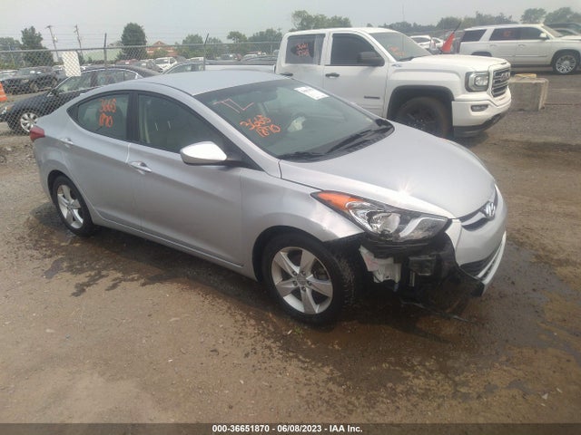 2013 HYUNDAI ELANTRA GLS PZEV VIN: 5NPDH4AE4DH198506