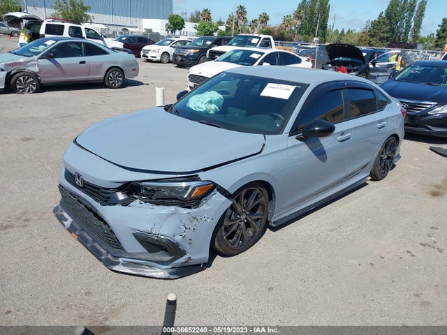 2022 HONDA CIVIC SEDAN SPORT VIN: 2HGFE2F58NH572061