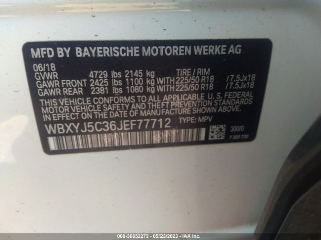 WBXYJ5C36JEF77712 BMW X2 Xdrive28i
