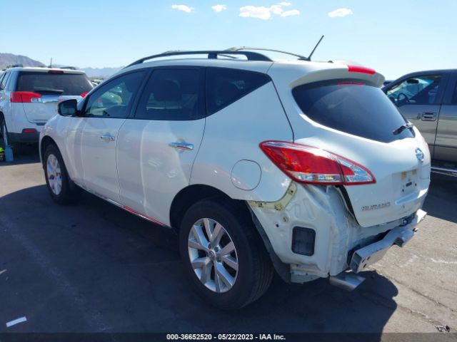 JN8AZ1MU3EW412547 Nissan MURANO SL