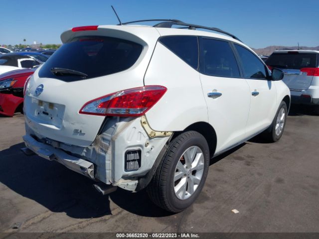 JN8AZ1MU3EW412547 Nissan MURANO SL