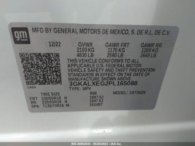 3GKALXEG2PL165088 GMC Terrain Denali